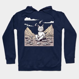 Alone Cute Cat Hoodie